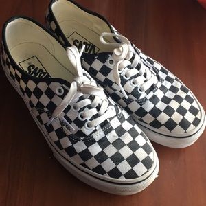 Checkerboard vans